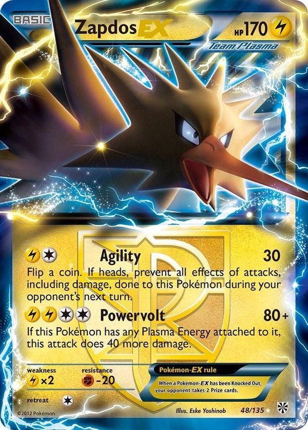 Zapdos EX #48