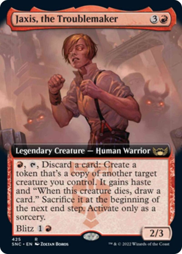 MTG Jaxis, The Troublemaker
