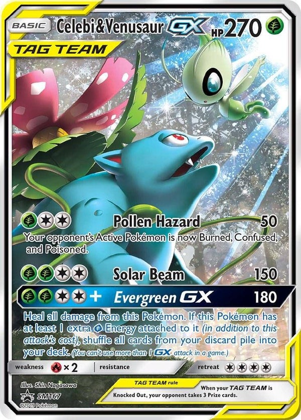 Celebi & Venusaur GX #SM167