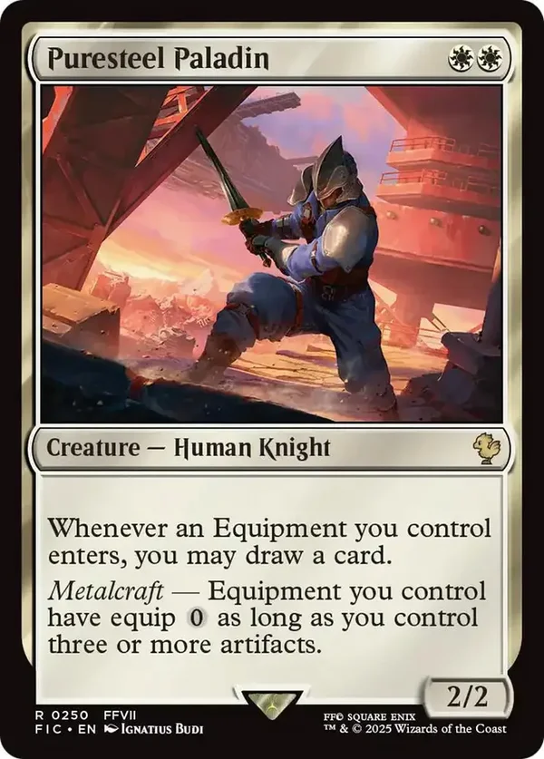 MTG Puresteel Paladin #250