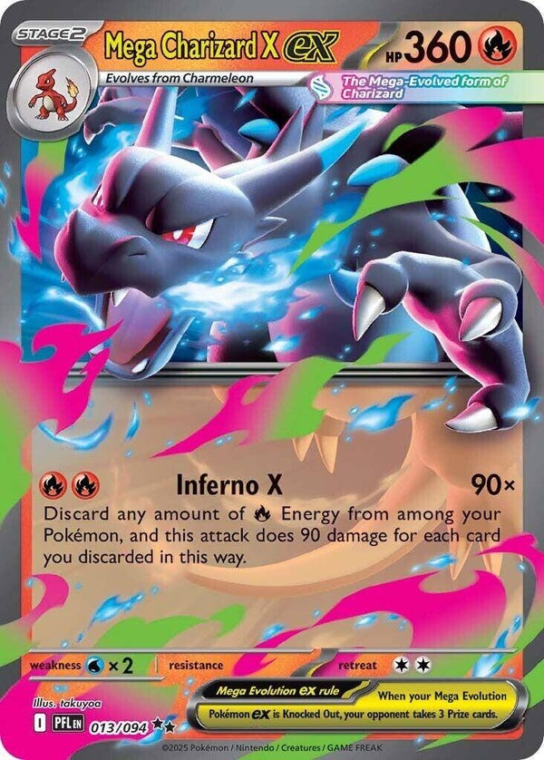 Mega Charizard X ex #013