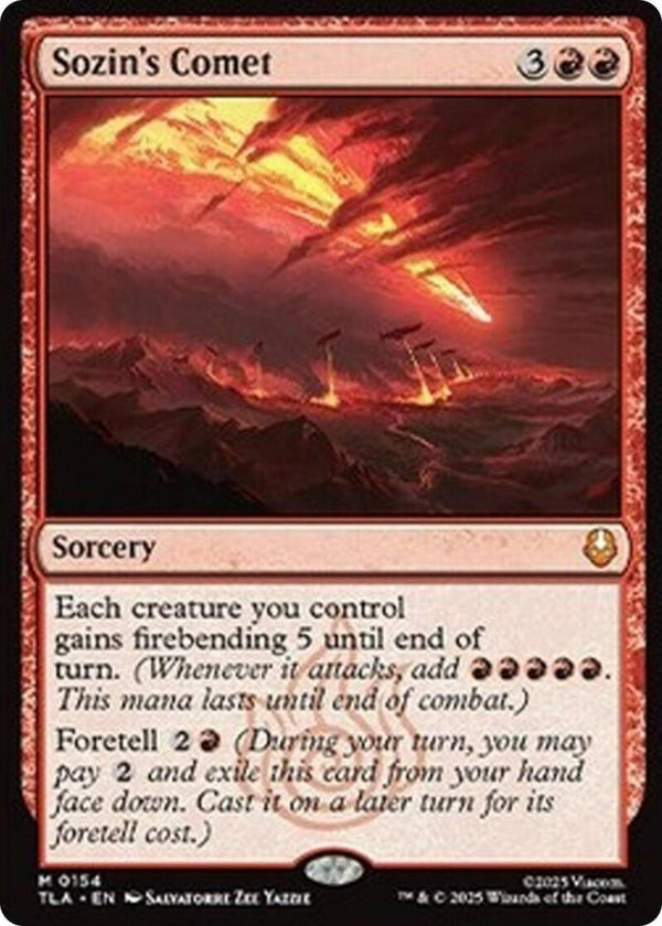 MTG Sozin's Comet #M 0154
