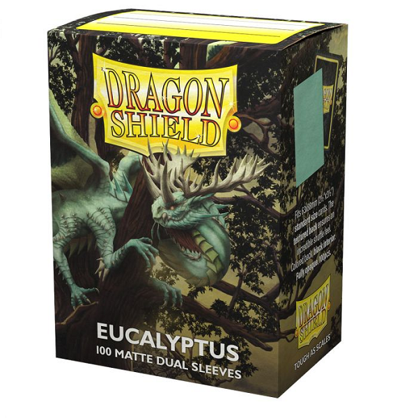 DRAGON SHIELD SLEEVES DUAL MATTE EUCALYPTUS 100CT