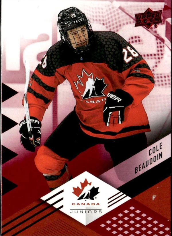 Cole Beaudoin (Team Canada Juniors) #34