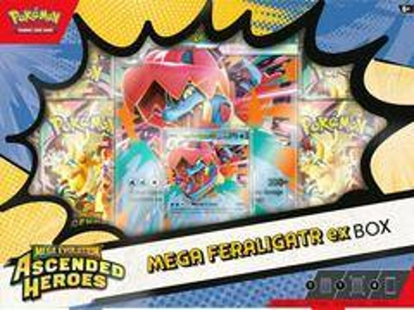 Ascended Hero's Mega Feraligatr ex Box