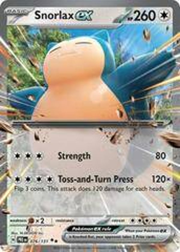 Snorlax ex #76