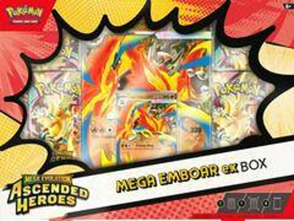 Ascended Hero's Mega Emboar ex Box