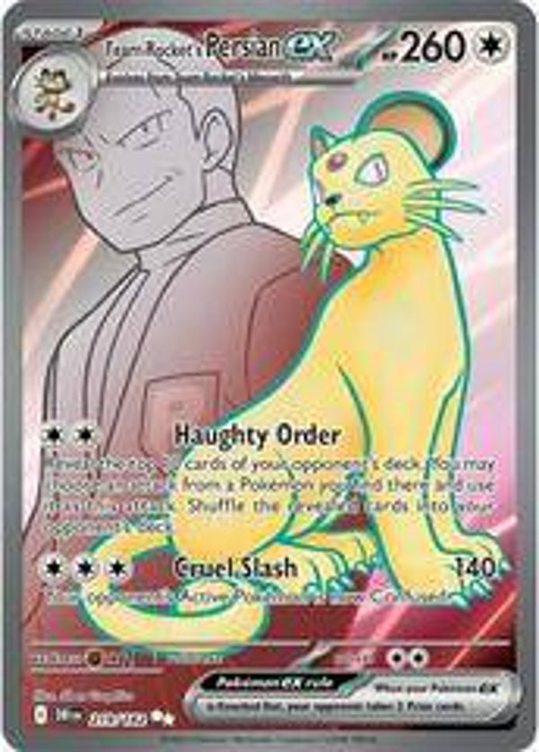 Team Rocket's Persian ex #219