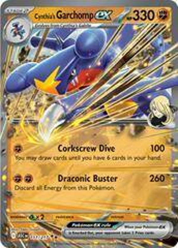 Cynthia's Garchomp ex #111