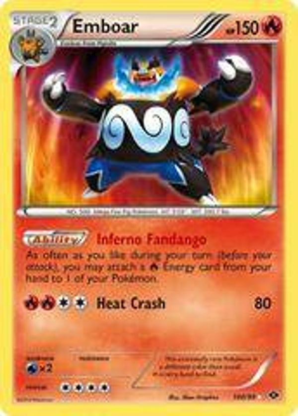 Emboar #100 (Moderately Played)