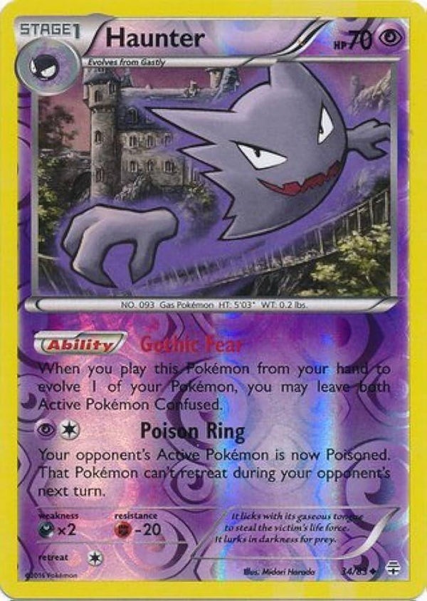 Haunter #34 (Reverse Holo)