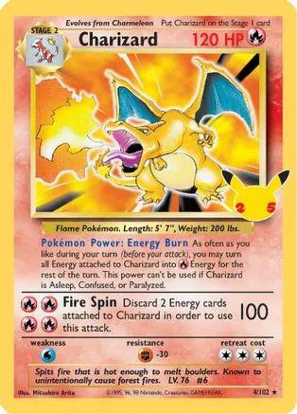 Charizard #4 (Holofoil)
