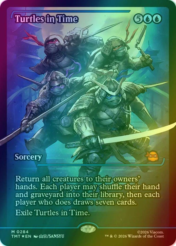 MTG Turtles in Time #284