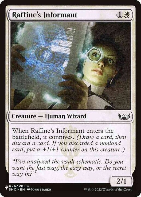 MTG Raffine's Informant