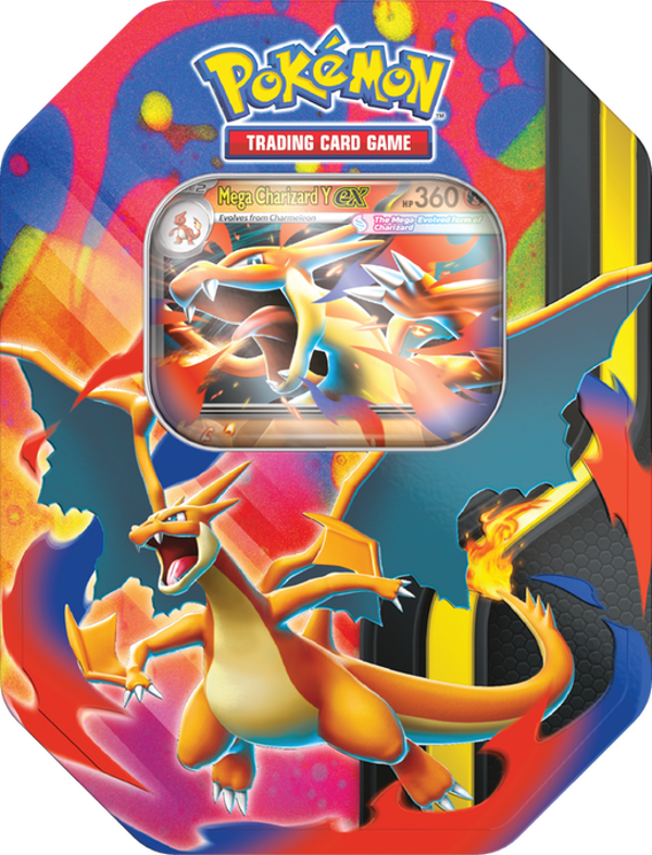 Pokemon Mega Charizard Tins