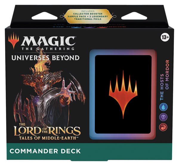 MTG LORD OF THE RINGS COMMANDER (THE HOST OF MORDOR)