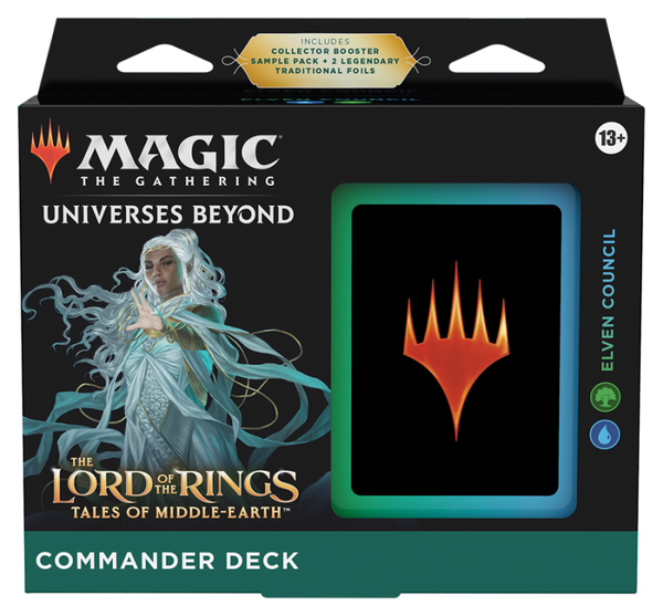 MTG LORD OF THE RINGS COMMANDER (ELVEN COUNCIL)