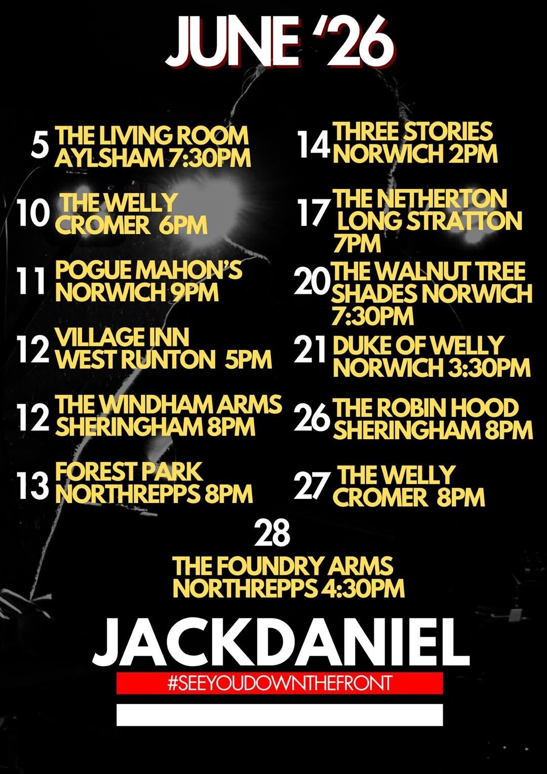 Jackdaniel Gig-guide gigs-in-Norwich gigs-in-Norfolk gigs-in-East-Anglia live-music-Norwich live-music-Norfolk live-music-East-Anglia concerts-near-me what's-on-Norwich what's-on-Norfolk what's-on-East-Anglia weekend-Tonight music-events-in-Norwich music