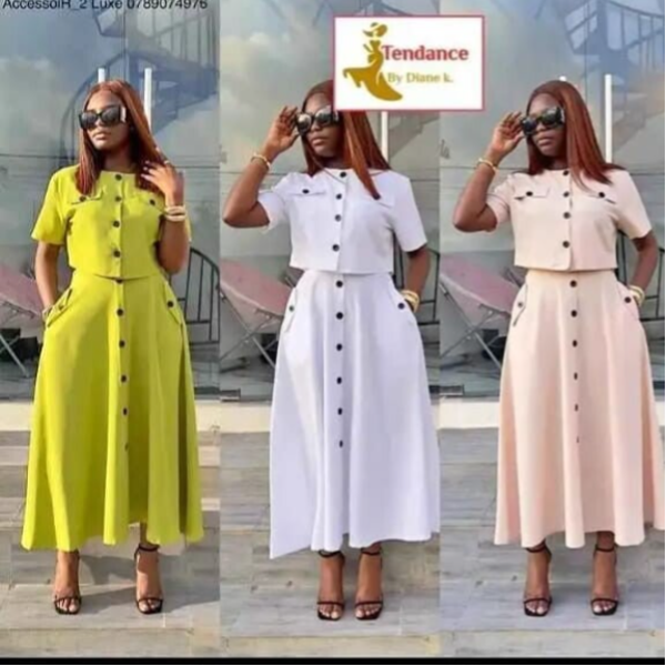 Robe longue Tendance