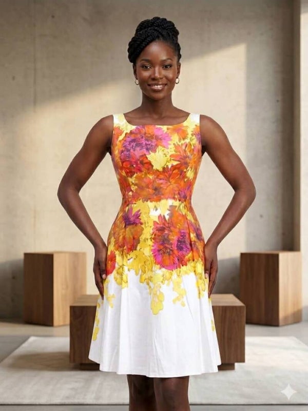 Robe à Fleur