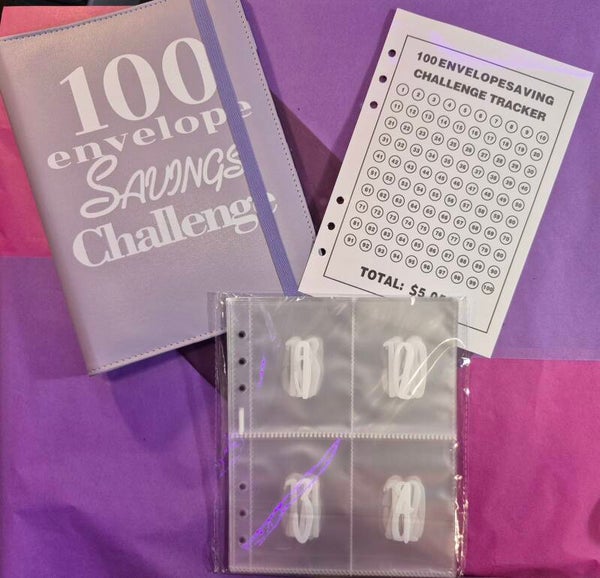 100 Envelope Savings Binder
