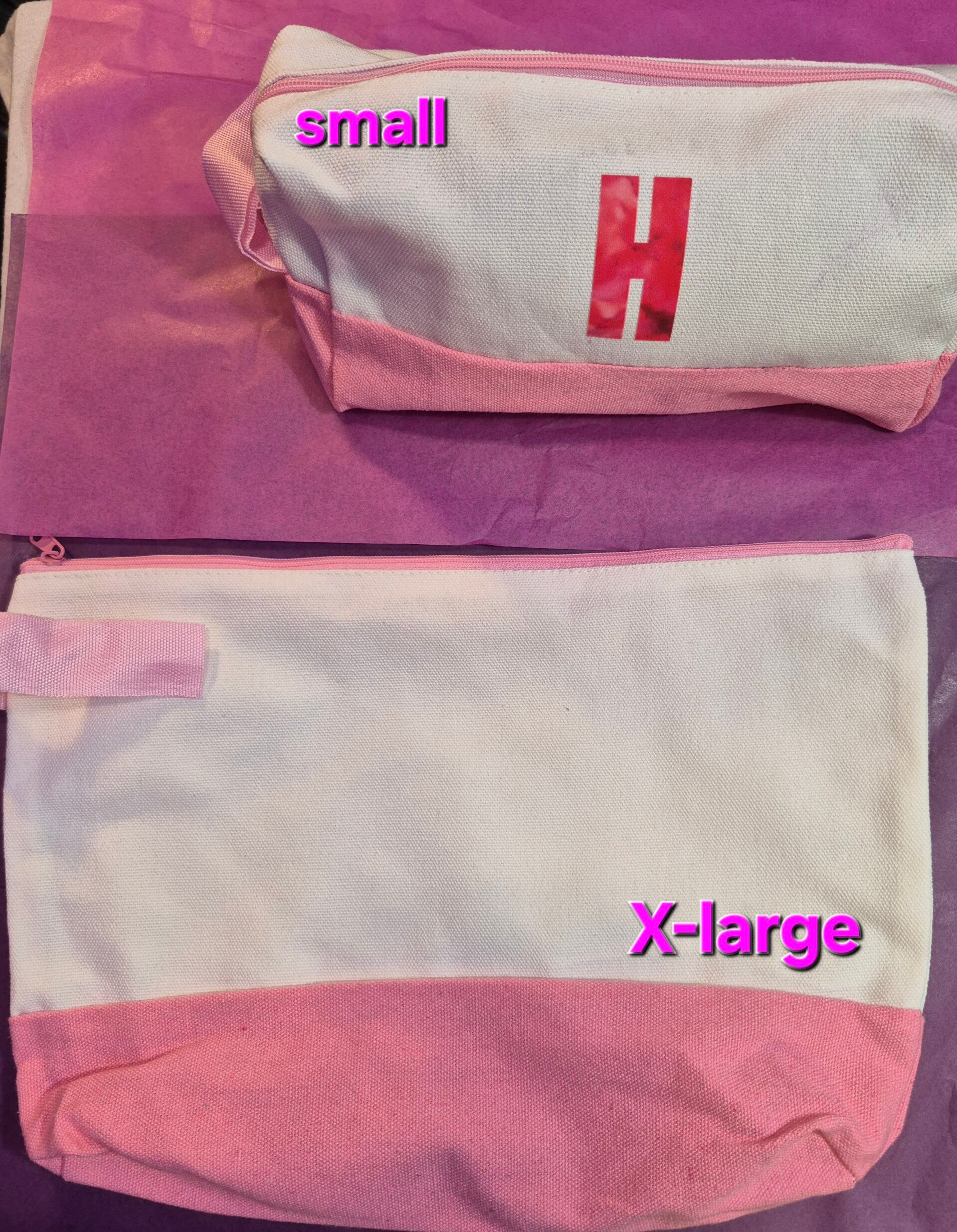Customizable Makeup Bags