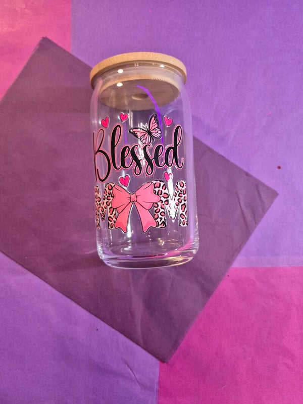 Blessed Glass Cup