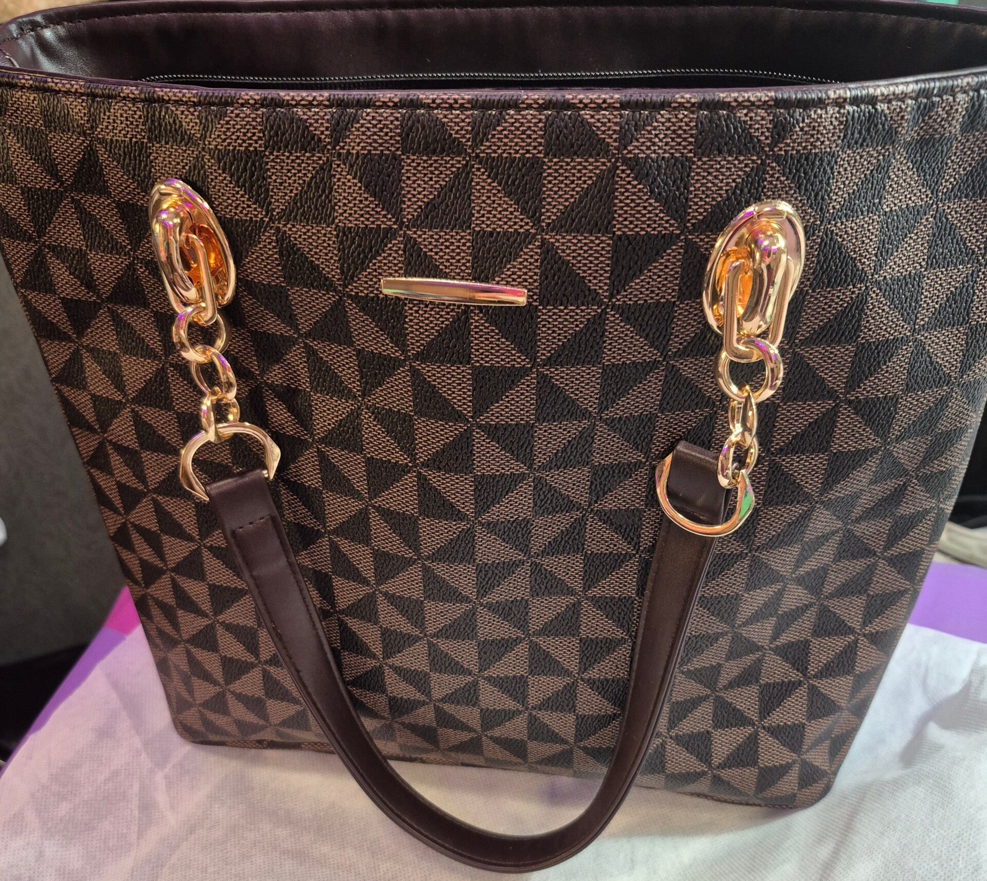 Large Brown Shoulder Bag