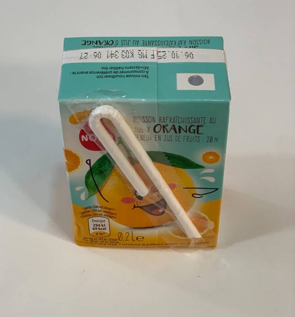 NOM Boisson Rafraîchissante à l’Orange – 20 % de Jus