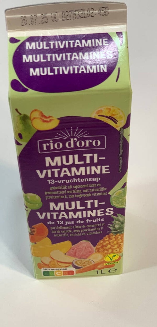 Rio d’Oro – Jus Multivitamines 13 Fruits (1 Litre)