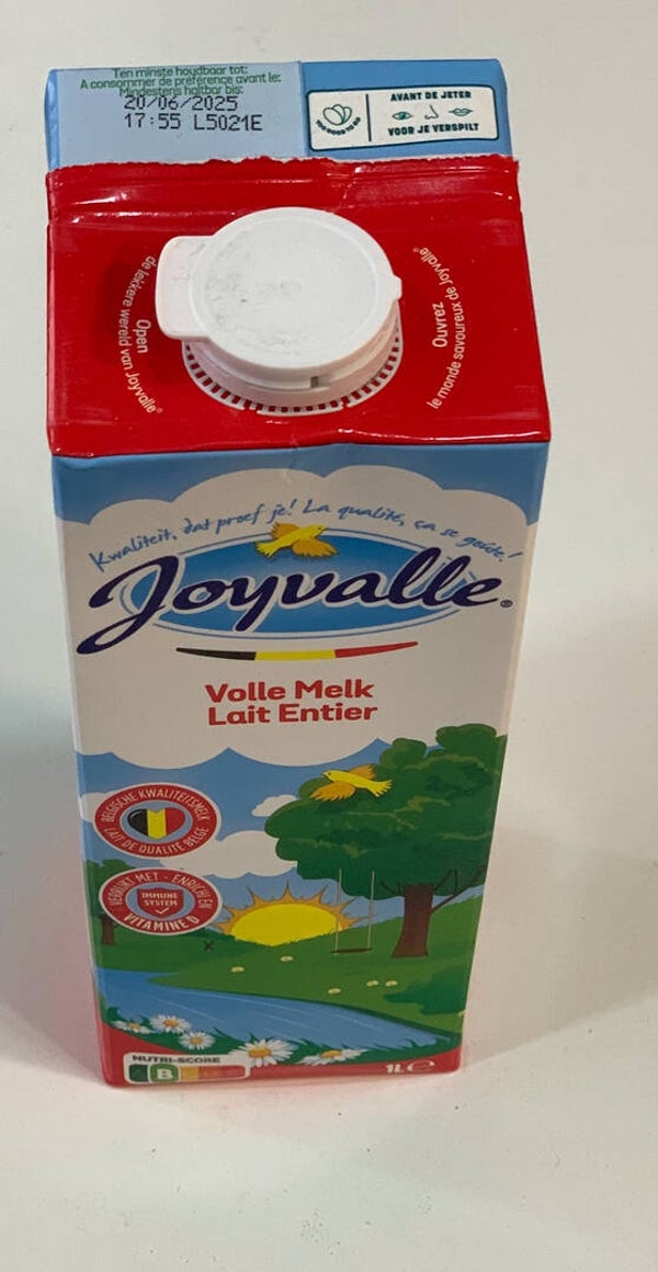 Joyvalle – Lait Entier Enrichi en Vitamine D (1 L)