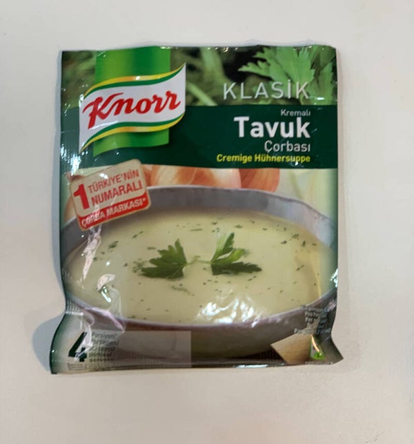 Knorr Kremalı Tavuk Çorbası – Soupe Crémée au Poulet