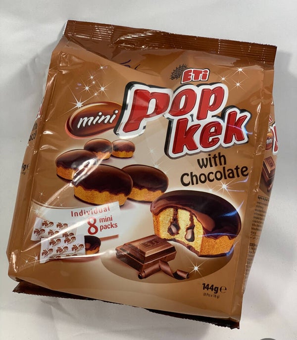 Eti Mini Popkek – Gâteaux Fourrés Individuels (x8)