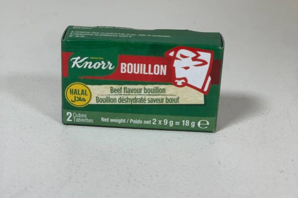 KNORR Bouillon Bœuf Halal (2 cubes)