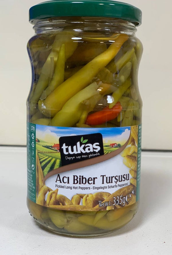 Piments forts marinés - TUKAS (335 g)