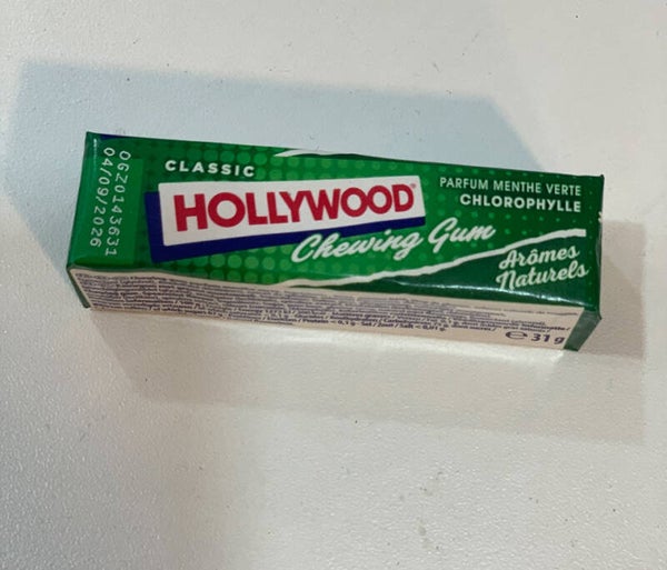 Hollywood Chewing Gum Chlorophylle – Fraîcheur Menthe Verte