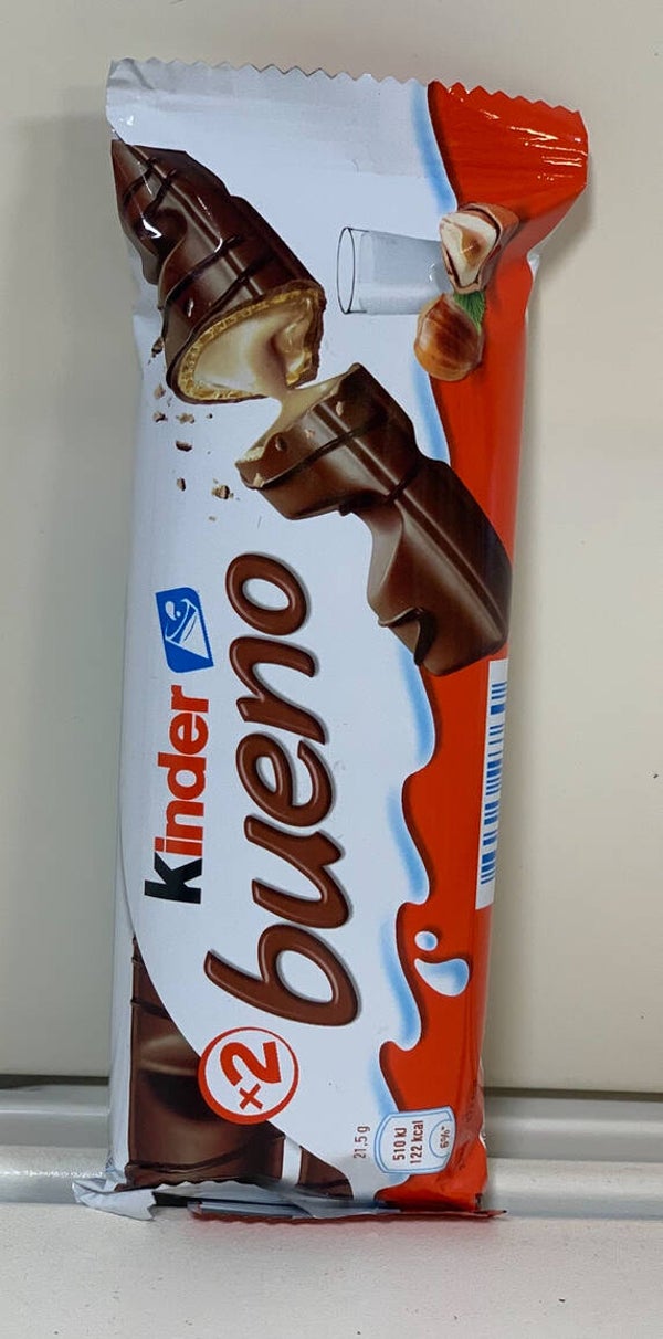 Kinder Bueno Original – Barre Chocolatée Fondante