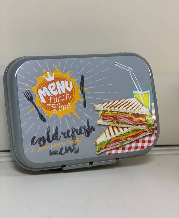 Lunchbox “Menu Lunch Time” – Grise