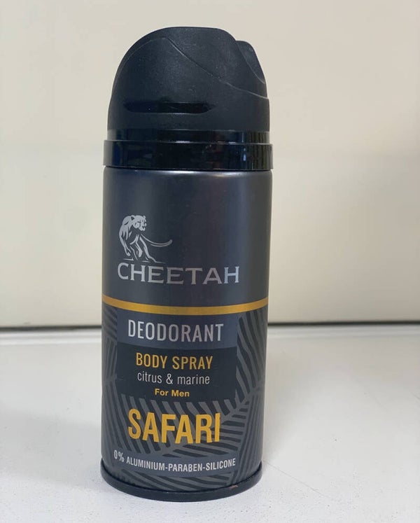 Déodorants Cheetah – 150ml (Homme)