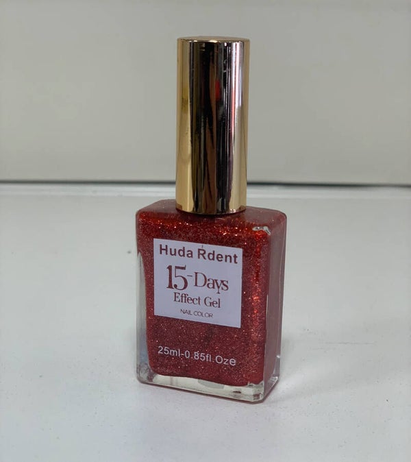 Vernis effet gel – Huda Rdent 15 Days (25 ml)