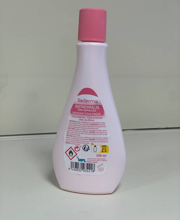 Dissolvant pour ongles Saderma (200 ml)