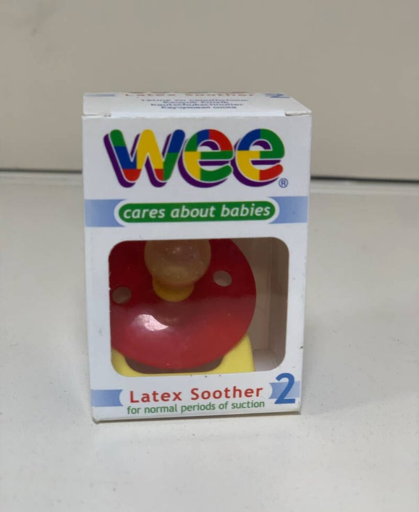 Tétines bébé Wee (latex)