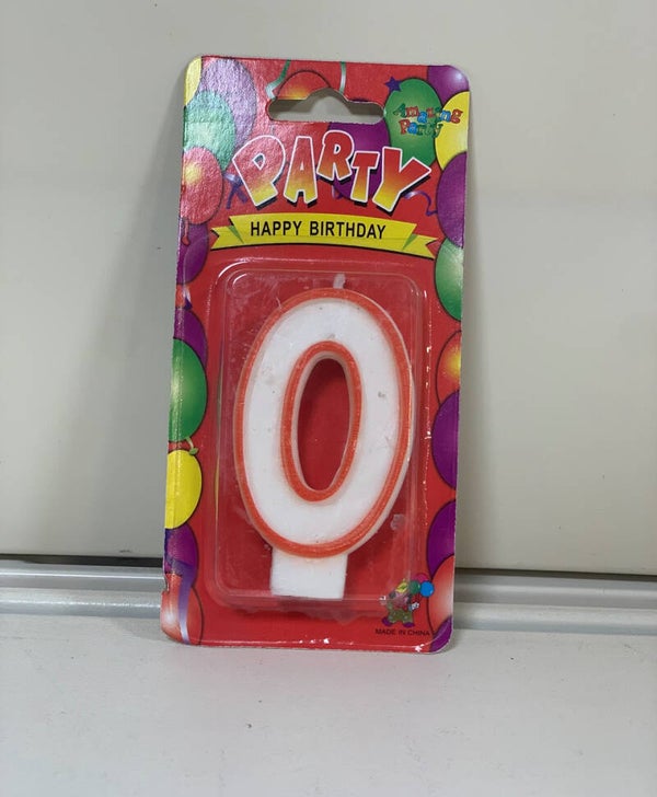 Bougie d’anniversaire chiffre