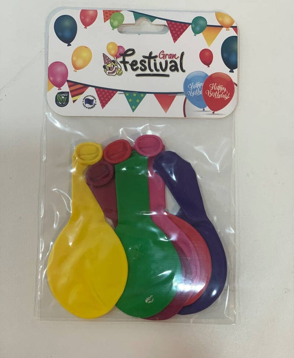 Ballons multicolores – Gran Festival