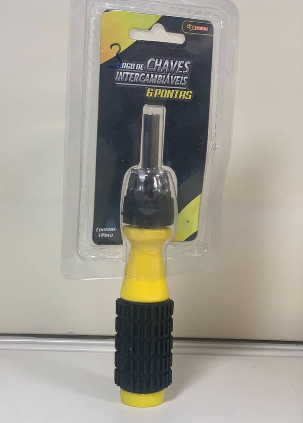 Tournevis multi-embouts – 6 pointes interchangeables