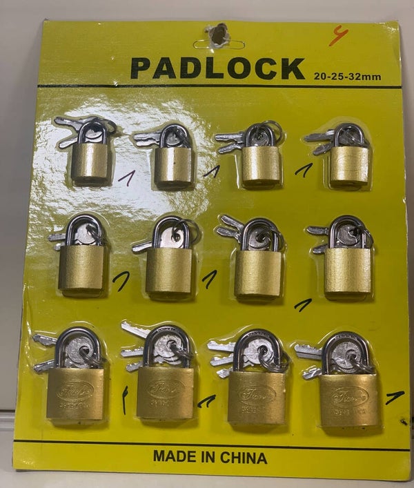 Lot de 12 cadenas (20-25-32 mm)