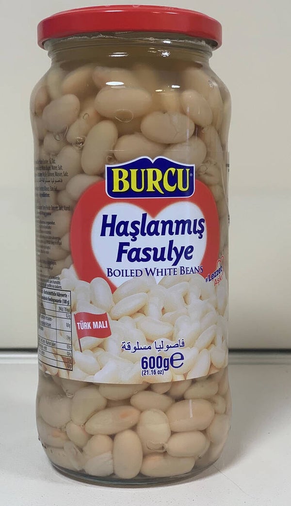Burcu – Haricots Blancs Bouillis (600 g)