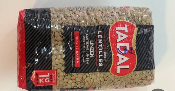 TADAL Lentilles Vertes 1 kg