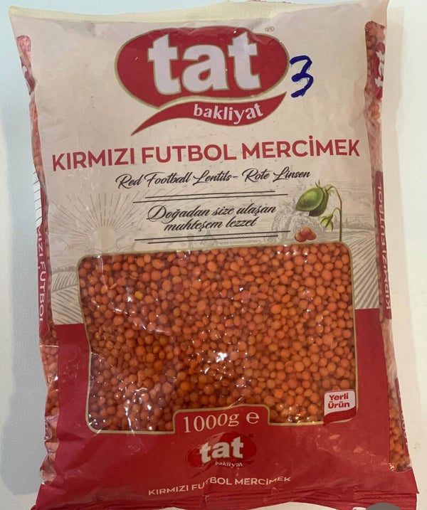 TAT Lentilles Rouges “Futbol” 1 kg