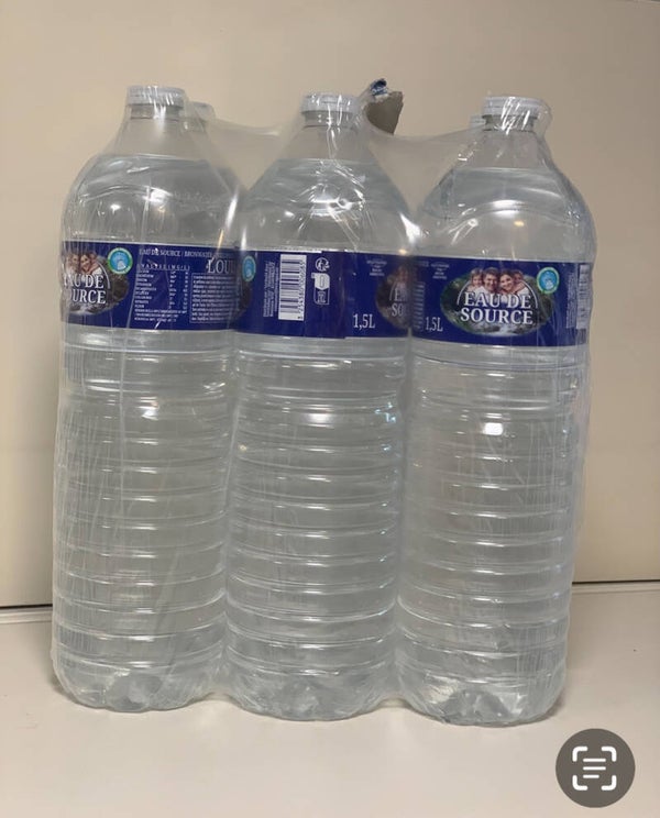 Eau de Source 6x1,5L